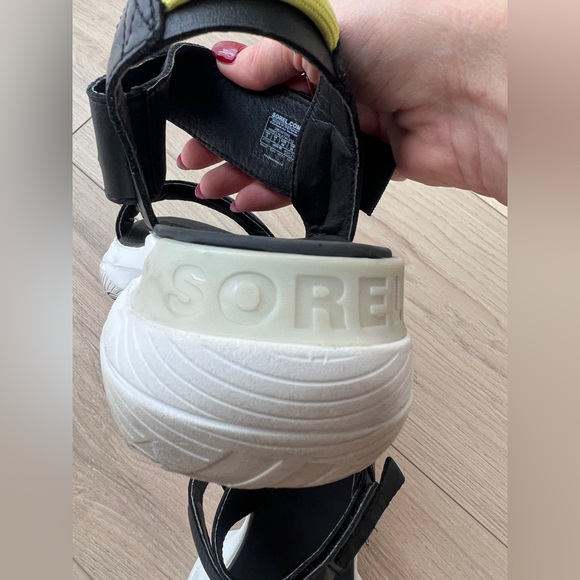 SOREL sandals / women's explorer blitz stride sporty sandal / size 9 - Picture 7 of 8